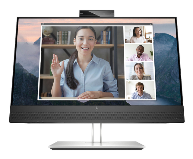 For HP E24mv G4 23.8 Inch Full HD 60Hz Conferencing Monitor Original 1920 X 1080 Pixels IPS LCD Desktop with DP