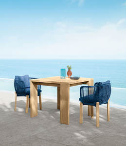 Sillas De mimbre para exteriores, Sillas De mimbre para comedor, balcón, terraza, piscina, Patio - Product Image 1