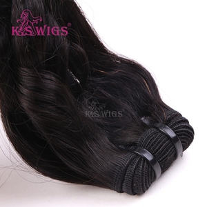 โรงงาน KSWIGS จำหน่ายผมแท้แบบมัด 100% เวอร์จิ้น เรมี่ คิวติเคิลเรียงเส้น ไม่ผ่านการแปรรูป ปลายผมเต็ม สำหรับร้านเสริมสวย ขายส่ง สำหรับผู้ซื้อธุรกิจ - Product Image 2