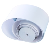 Rouleau de papier thermique 80*80 pour caisse enregistreuse, étiquettes d'expédition, autocollants, matériaux bruts 57mm