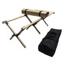 Table de pique-nique basse Portable, table de pique-nique pliante en bambou de 4 pieds pour le Camping, le vin et le barbecue
