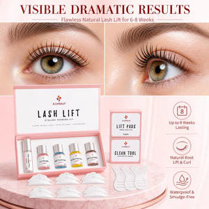 Kit de rehaussement de <span class=keywords><strong>cils</strong></span> ICONSIGN, fabrication OEM, marque privée, lifting professionnel des <span class=keywords><strong>cils</strong></span> et sourcils, kit de <span class=keywords><strong>teinture</strong></span> pour <span class=keywords><strong>cils</strong></span> et sourcils - Product Image 4