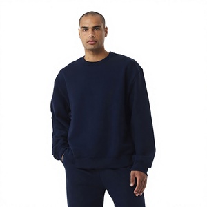 Sudadera Popular para Hombre, Cuello Redondo Clásico, Tela de Algodón Suave, Ropa Casual Urbana, Proveedor Mayorista OEM ODM - Product Image 1