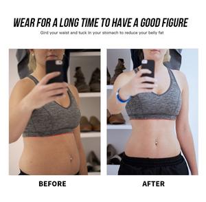 Tuta sauna taglie forti da donna fascia antisudore per lo stomaco e la parte inferiore del ventre per uso domestico tuta da allenamento per Sauna - Product Image 4