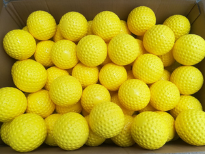 Bolas de entrenamiento de béisbol profesional Núcleo sólido de PU de alta densidad de 9/12 pulgadas para golpear/lanzar/fildeo, máquina y lanzamiento de manos - Product Image 5
