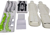 RS-Serie Sitz-Upgrade, Ergonomisches Sitzschienen-Design, Autoinnenausstattungs-Modifikationszubehör Passend für Audi A4, A6, Q5, Q7