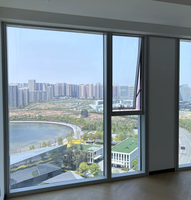 Ventana Panorámica Combinada BOCHARM - Ventana Grande Fija y Abatible Integrada de Aluminio para una Zona de Estar con Vistas Panorámicas