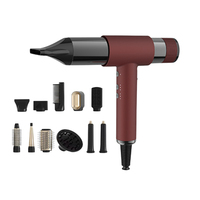 Sèche-cheveux intelligent 110000 tr/min 1700-2000W Bldc haute vitesse Hôtel Salon professionnel Sèche-cheveux sans feuilles