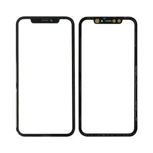 NOVECEL 1:1 Quality 3 in 1 Glass Laminated OCA Frame Bezel For Apple iPhone 11 XR LCD Screen Front Outer Touch Cover Replacement