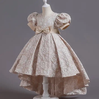 Robes de demoiselle d'honneur en tulle rose personnalisables ODM avec design élégant anti-plis pour mariage, fête d'anniversaire, enfants