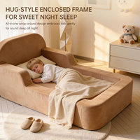 Canapé-lit compressible sur mesure en gros, fabricant OEM/ODM, canapé en tissu à mémoire de forme, canapé moderne pour salon, canapé de jeu pour enfants à domicile