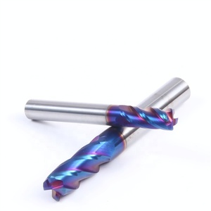 โรงงานจีนเอ็มทีเอแบรนด์ที่มีชื่อเสียงที่มีคุณภาพที่ดีที่สุด HRC 65 End Mill กับ ALTiSiN เคลือบ - Product Image 3