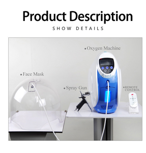 เครื่องพ่นออกซิเจนบริสุทธิ์คุณภาพสูง O2O Dome Water Infusion Spray Jet Peel สำหรับใช้ในเชิงพาณิชย์ รองรับมาตรฐาน UK/US ช่วยฟื้นฟูผิว รับประกัน 1 ปี - Product Image 6