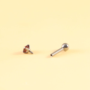 <span class=keywords><strong>Gaby</strong></span> G23 pendientes <span class=keywords><strong>de</strong></span> titanio <span class=keywords><strong>de</strong></span> color Piercing circón hilo interno cartílago oreja hueso joyería - Product Image 5