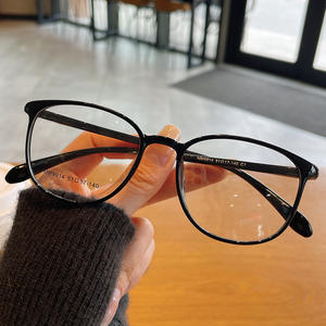 Mm9914 Gafas rectangulares antiluz azul para mujer, montura mediana, lentes acrílicas, protección de doble propósito, estilo coreano - Product Image 5