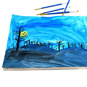 Bview Art Popular Cold Press 4 lati rilegati blocco acquerello 9x12 pollici per Watercolorist - Product Image 2