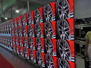 500*500/1000 p3.91 đầy đủ màu sắc ngoài trời bất động sản đại lý <span class=keywords><strong>LED</strong></span> hiển thị cửa sổ trong Nigeria <span class=keywords><strong>LED</strong></span> kỹ thuật số Đồng hồ treo tường với màn hình lớn - Product Image 6