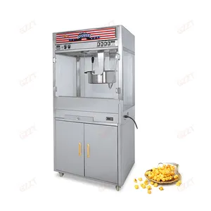 Flat Top 32Oz 16Oz Cinema Popcorn Machine Commercial Popcorn Making Machine Professional Automatic One Double Pot Pop Corn Maker