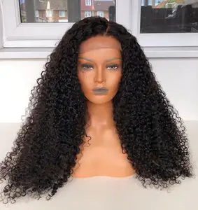 Premier LACE WIGS-Peluca de cabello humano rizado 3B 13x6 de 8 pulgadas a 30 pulgadas, pelo Remy camboyano crudo, peluca con malla frontal