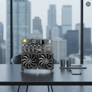 Nouveau ventilateur de refroidissement NerdOCTaxe 12T 200W orange et noir en promotion - Product Image 4