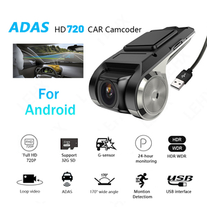 Mini Dash Cam USB ADAS, Videoregistratore per <span class=keywords><strong>Auto</strong></span> con Visione Notturna HD 720P, Registratore Automatico per Lettore Multimediale Android DVD - Product Image 3