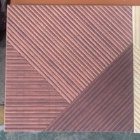 Panel Acústico Ignífugo de PET, Panel Absorbente de Sonido Ranurado sin Costuras, Módulo de Pared para Reducción de Ruido para Sala de Piano
