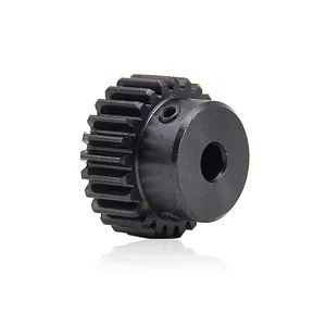 Grade 7 Tractor Driven 6Mm Inner Hole Pinion 17T 24 Tooth Compound Step Spur Gear