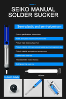 XYB 19 en 1 ensemble d'outils à souder avec écran LCD rétro-éclairé 60W fer à souder à température réglable et multimètre XL830L
