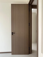 Porte battante manuelle en cristal de carbone, étanche, anti-humidité, design postmoderne, isolation acoustique, pour chambre, salon, hôtel