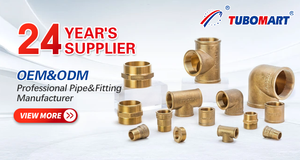 OEM vít đồng thau phụ kiện BSP 1/4 ", 3/8'' đến 2 "Đôi nam bằng thẳng Công Đoàn cho ống đồng, PAP nhiều lớp và pex Ống - Product Image 4