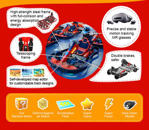 Spielhaus Wiederaufladbares Elektrisches Mr Go <span class=keywords><strong>Karting</strong></span> Kinderauto Geschwindigkeitsrennen Vergnügungspark MR <span class=keywords><strong>Karting</strong></span> Arcade VR-Spielautomat - Product Image 5