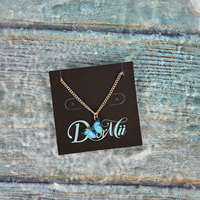 Cartes de présentation de bijoux en papier écologiques personnalisées de la marque USM, impression personnalisée du logo, emballage en sachet OPP, design personnalisé