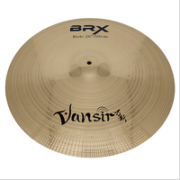 Vansir Musical Instrument BRX Series Brass Cymbals 20" Ride Cymbal Professional Sound Drum Accessories