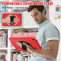 Pour Samsung Galaxy Tab A11 8.7 pouces 2025 TPU pare-chocs robuste Defender étui avec 360 rotation support bandoulière