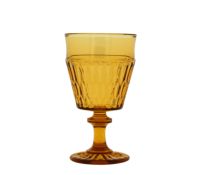 Verre à vin élégant en relief de luxe européen, capacité de 200 à 300 ml, couleur unie, décoration d'intérieur, verrerie