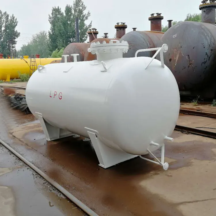 Tanques de almacenamiento de combustible diésel subterráneo sobre suelo de doble pared a la venta
