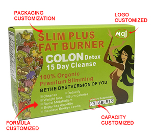 Comprimés Minceur Efficaces OEM, Compléments Alimentaires à Base de Fibres <span class=keywords><strong>pour</strong></span> la Perte de Poids chez l'Adulte, Brûleur de Graisse, Déconseillé aux Femmes Enceintes - Product Image 6