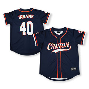 Camisetas de béisbol en blanco personalizadas, venta al por mayor, sublimación, logotipo bordado, diseño de números, camisetas de béisbol - Product Image 1