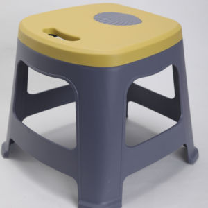 للبيع بالجملة مقعد بلاستيكي مربع مانع للإنزلاق مقعد بالغين سميك لمقعد مربع كرسي قابل للتكديس غرفة معيشة منزلية - Product Image 4