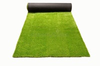 Césped Artificial Premium de 4 Tonos, 20-40 mm, Césped Sintético de Alta Densidad, Aspecto Natural para Jardín y Paisajismo, Resistente a los Rayos UV