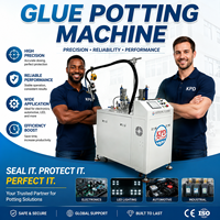 Máquina programable de mezcla y dispensación de resina epoxi de 2 partes de buena calidad, sistemas de dispensación de alto volumen para adhesivos de silicona