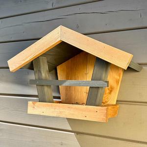 Tavolo per uccelli in legno mangiatoia per uccelli - Product Image 4