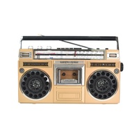 MLK-991BT Rétro style accueil radio portable Am Fm Sw radio cassette enregistreur avec construit en haut-parleurs stéréo