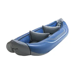 מתנפח נייד סירת דוושת קאנו קיאק פלסטיק 4 Preson עבור חיצוני מים מצחיק