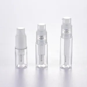 Hot Selling Empty Clear Small Plastic Dust Powder Pump Spray Bottle 14ml For Edible Glitter