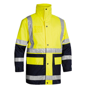 Giacca da lavoro reversibile alta visibilità 5 in 1 3m giorno/notte per abbigliamento da lavoro da costruzione - Product Image 5