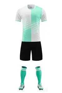 Custom Voetbal Uniform Sublimatie Voetbal T-Shirt Voetbal T-Shirts Voetbal Uniform Team Shirt Voetbal Jersey