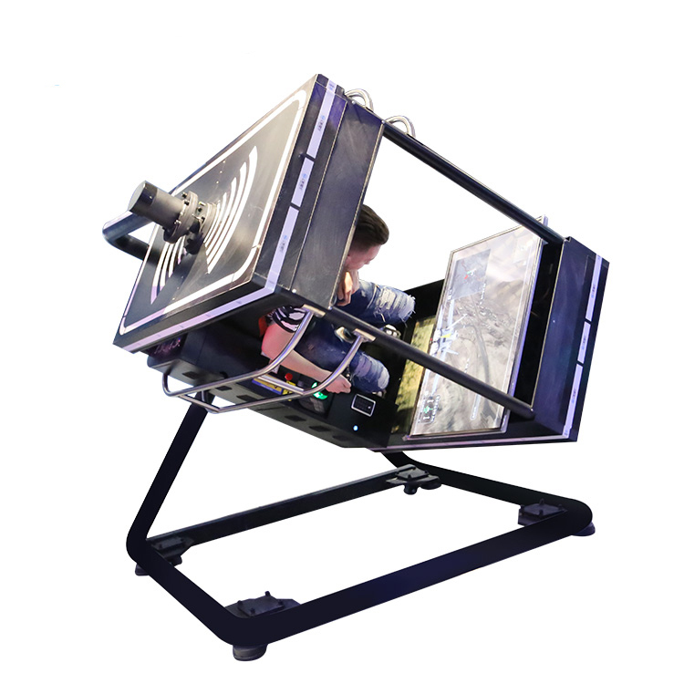 2020 volant simulation de réalité virtuelle jet simulateur 720 degrés VR machine de jeu volant pour acrde jeu de parc à thème
