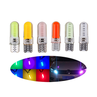 Bombilla LED T10 194 168 W5W de Alta Calidad, 12v, Chips COB, Sin Errores, para Luz de Posición Lateral, Puerta, Matrícula