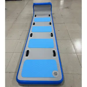 Tobogán duradero de invierno, alfombrilla de aire inflable de Pvc, trineo de nieve duradero, barco remolcable para deportes acuáticos